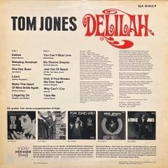 Tom Jones Delilah LP Plak