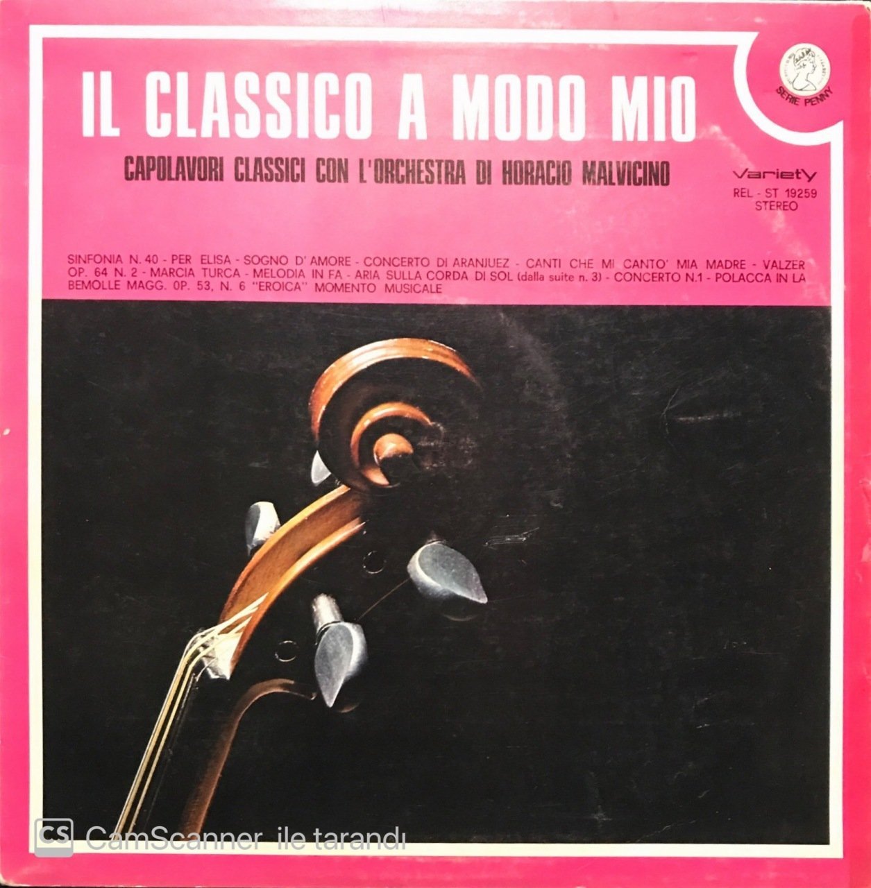 Il Classico A Modo Mio LP Klasik Plak