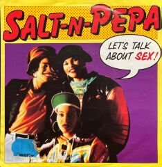 Salt-N-Pepa Let's Talk About Sex 45lik Plak