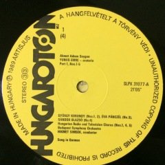 Ahmet Adnan Saygun Yunus Emre Çift  LP Plak