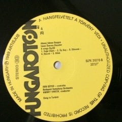 Ahmet Adnan Saygun Yunus Emre Çift  LP Plak