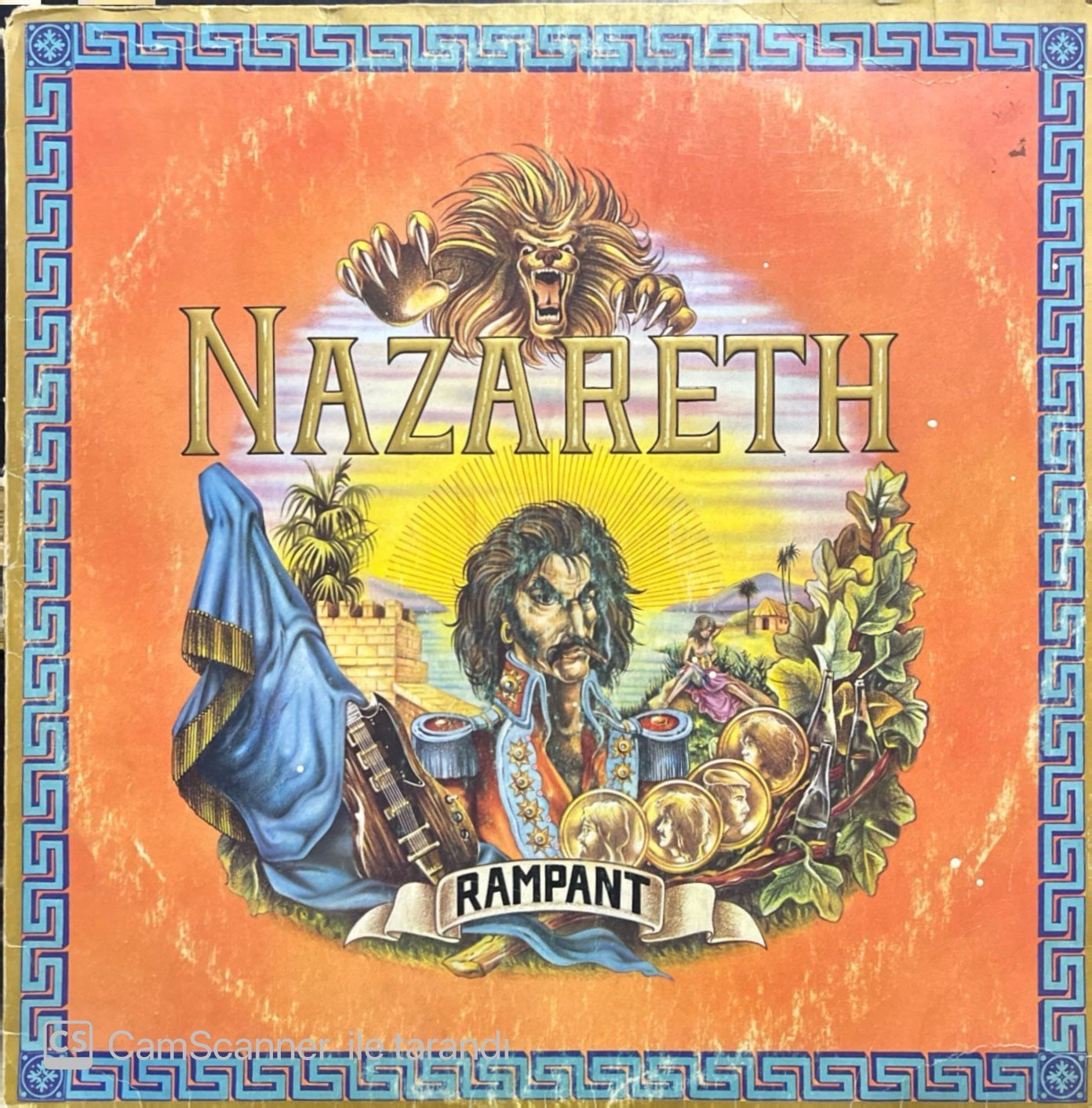 Nazareth Rampant LP Plak