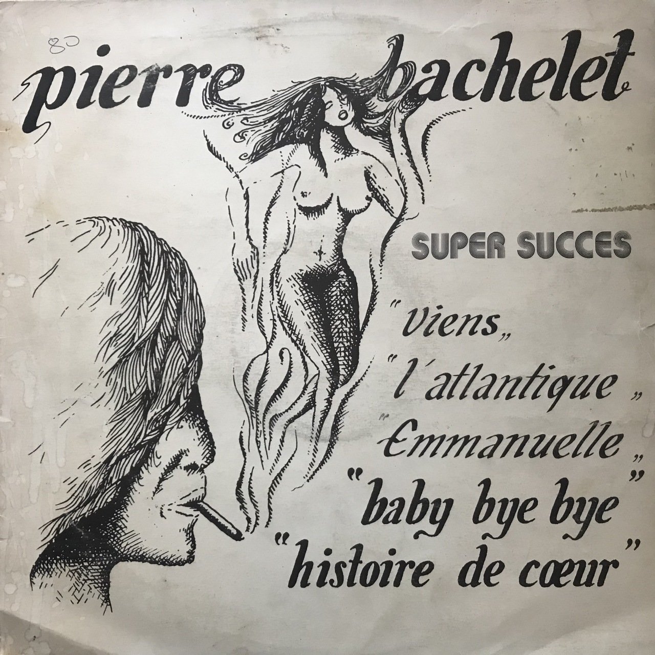 Pierre Bachelet Super Succes LP Plak