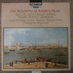 Bach Die Academy Of Ancient Music LP Plak