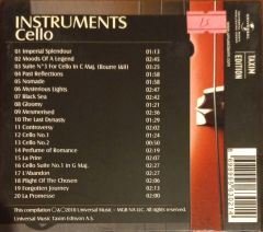 İnstruments Cello CD