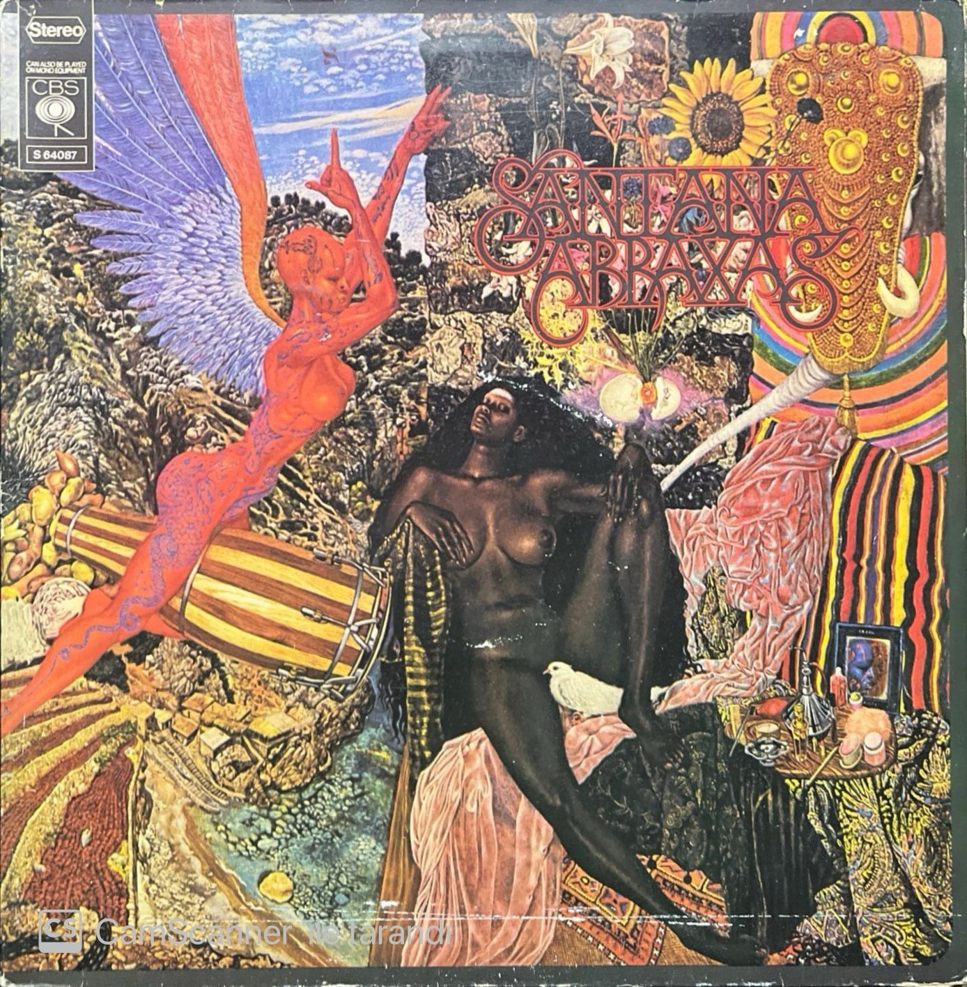 Santana Abraxas LP Plak