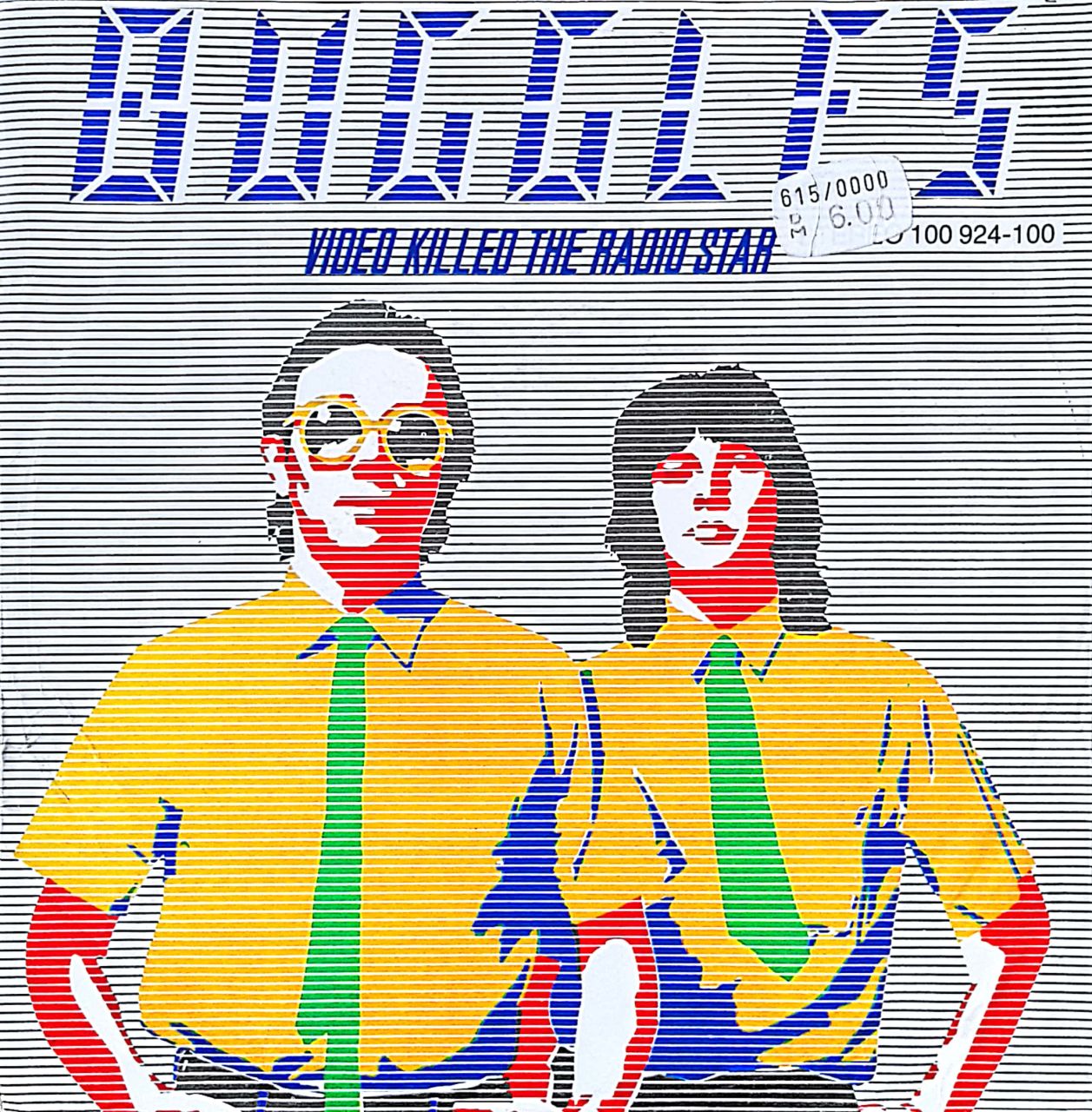 The Buggles Video Killed The Radio Star 45lik Plak