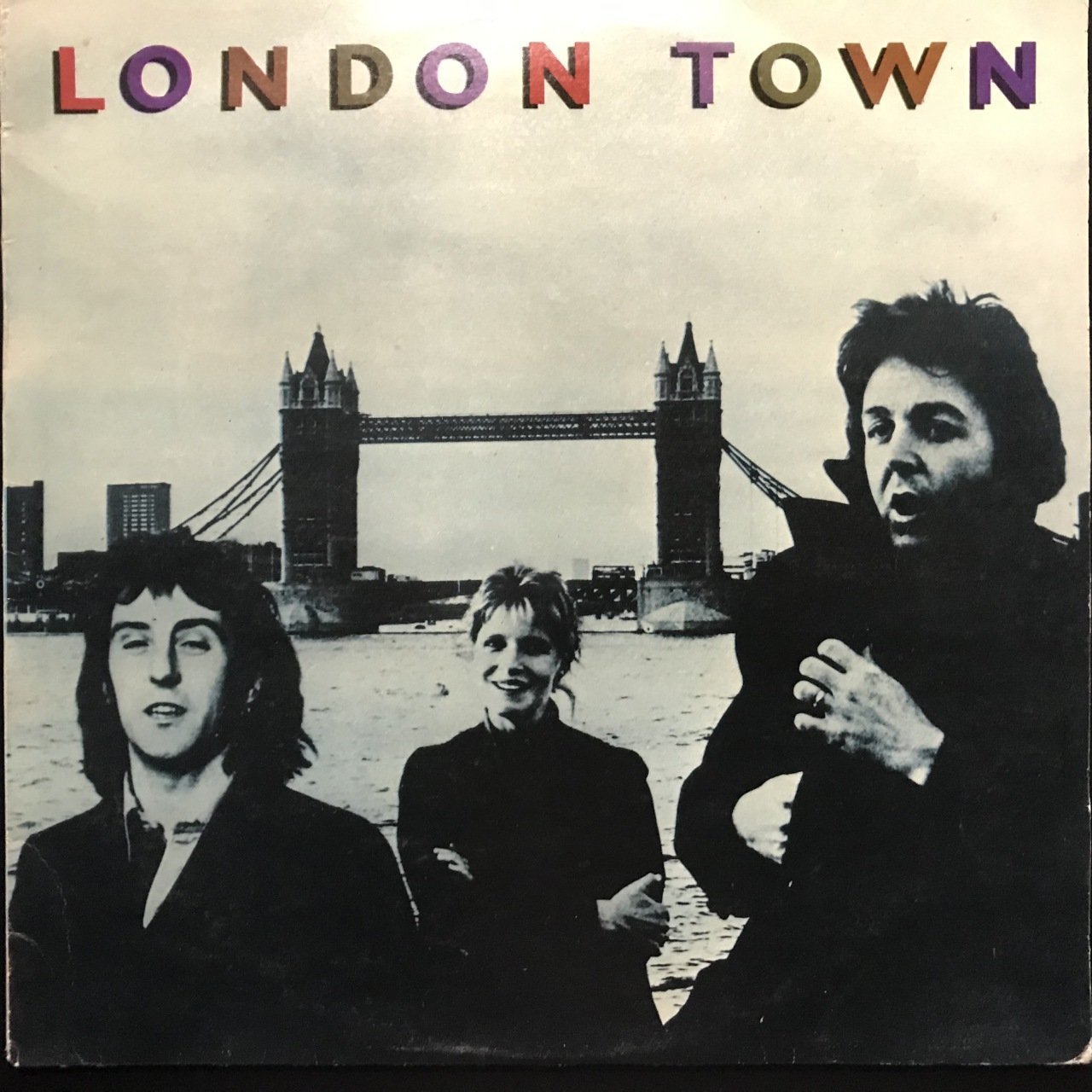 Wings London Town LP Plak
