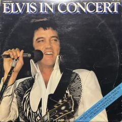 Elvis Presley Elvis In Concert Double LP Plak