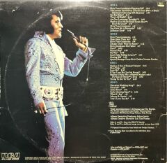 Elvis Presley Elvis In Concert Double LP Plak