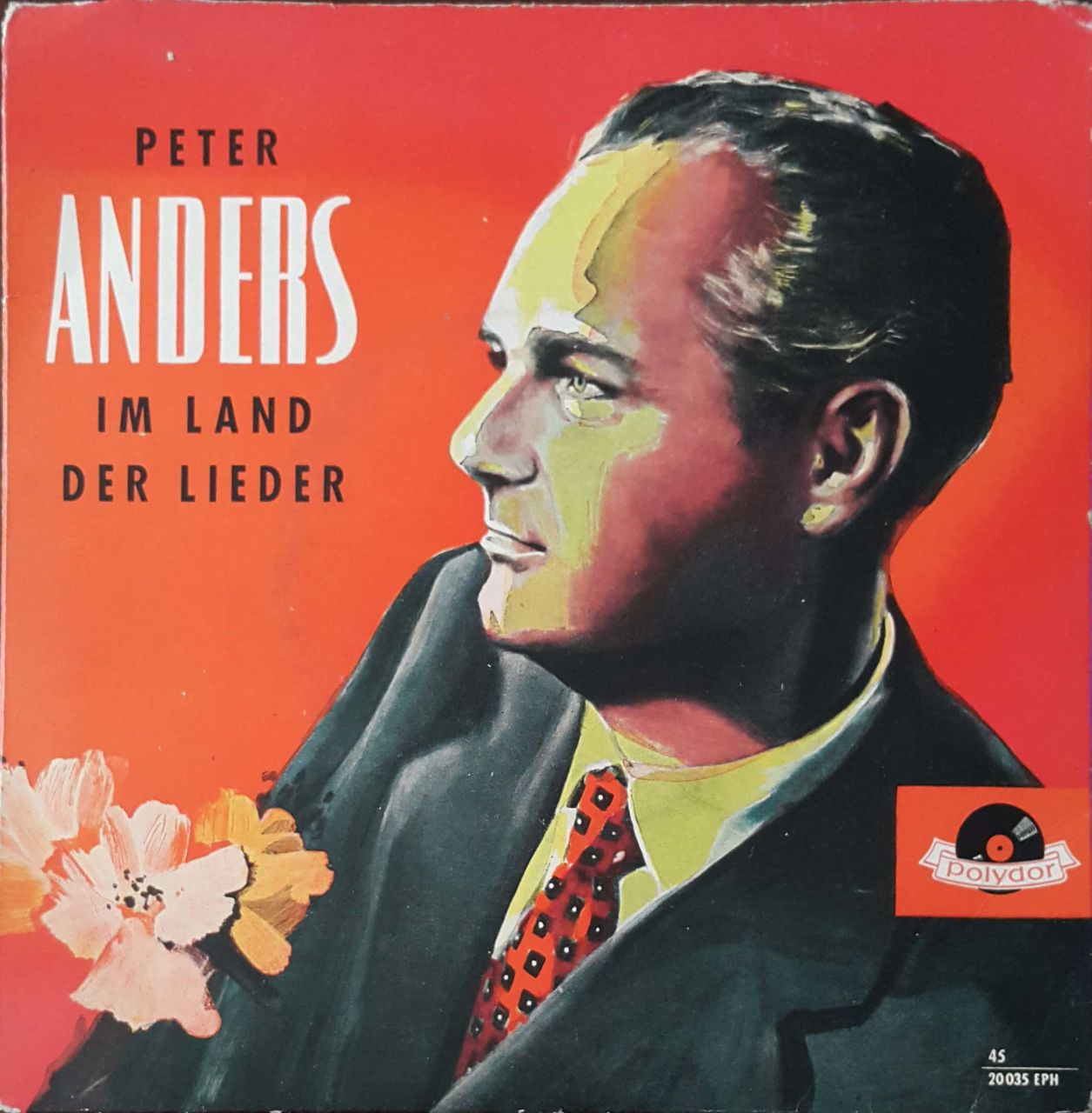 Peter Anders İm Land Der Lieder Peter Anders, Tenor 45lik Plak