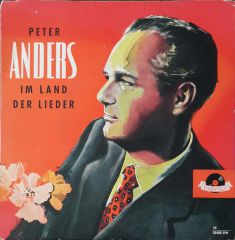 Peter Anders İm Land Der Lieder Peter Anders, Tenor 45lik Plak