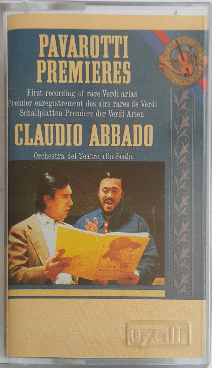 Pavarotti Premieres Claudio Abbado  Kaset