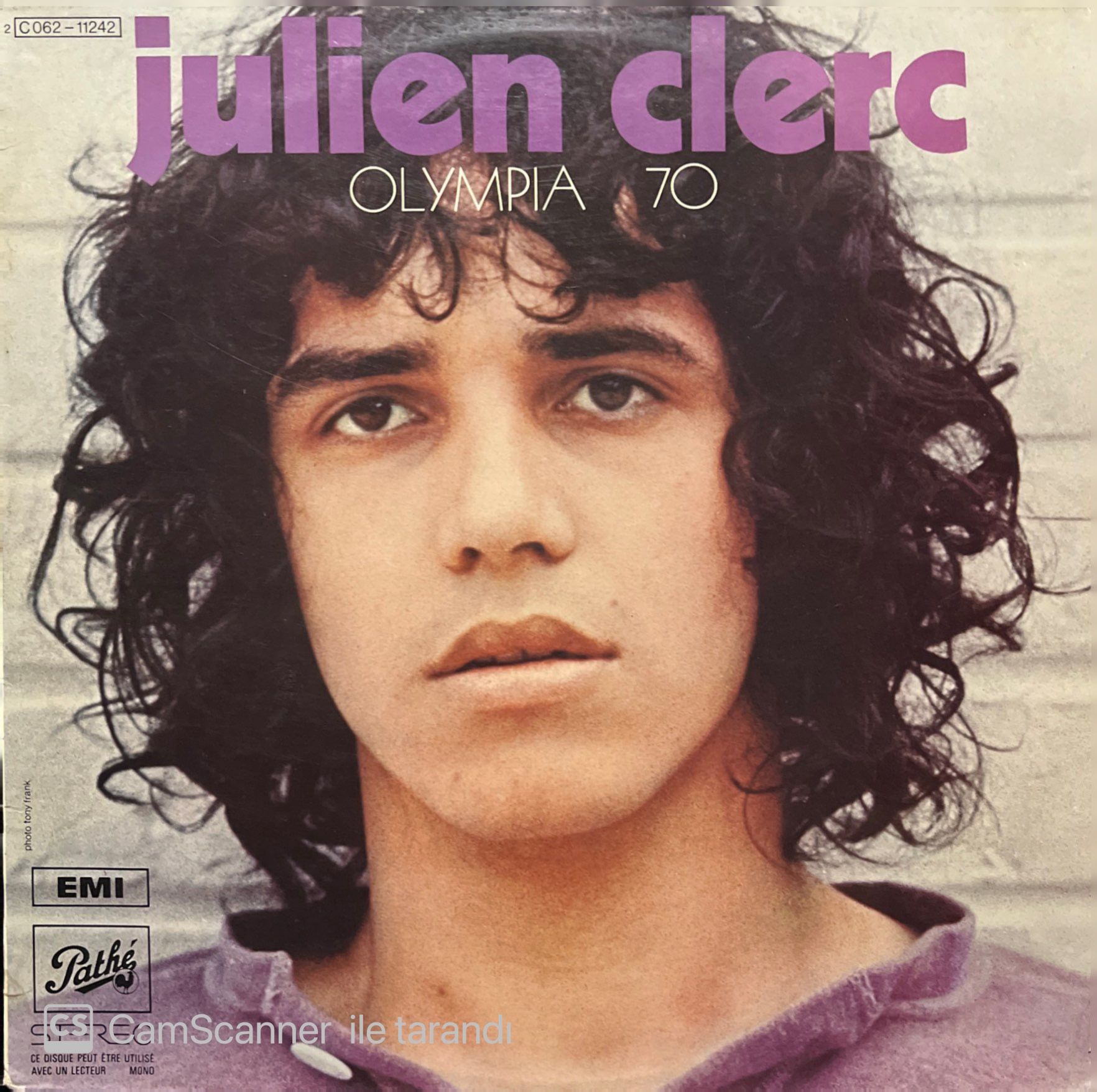 Julien Clerc Olympia 70 LP Plak