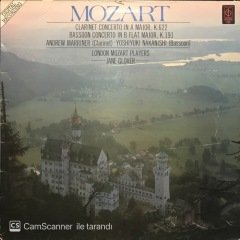 Mozart Clarinet Concerto LP Klasik Plak