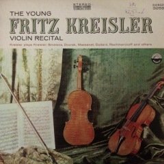 Fritz Kreisler The Young Violin Recital LP Plak