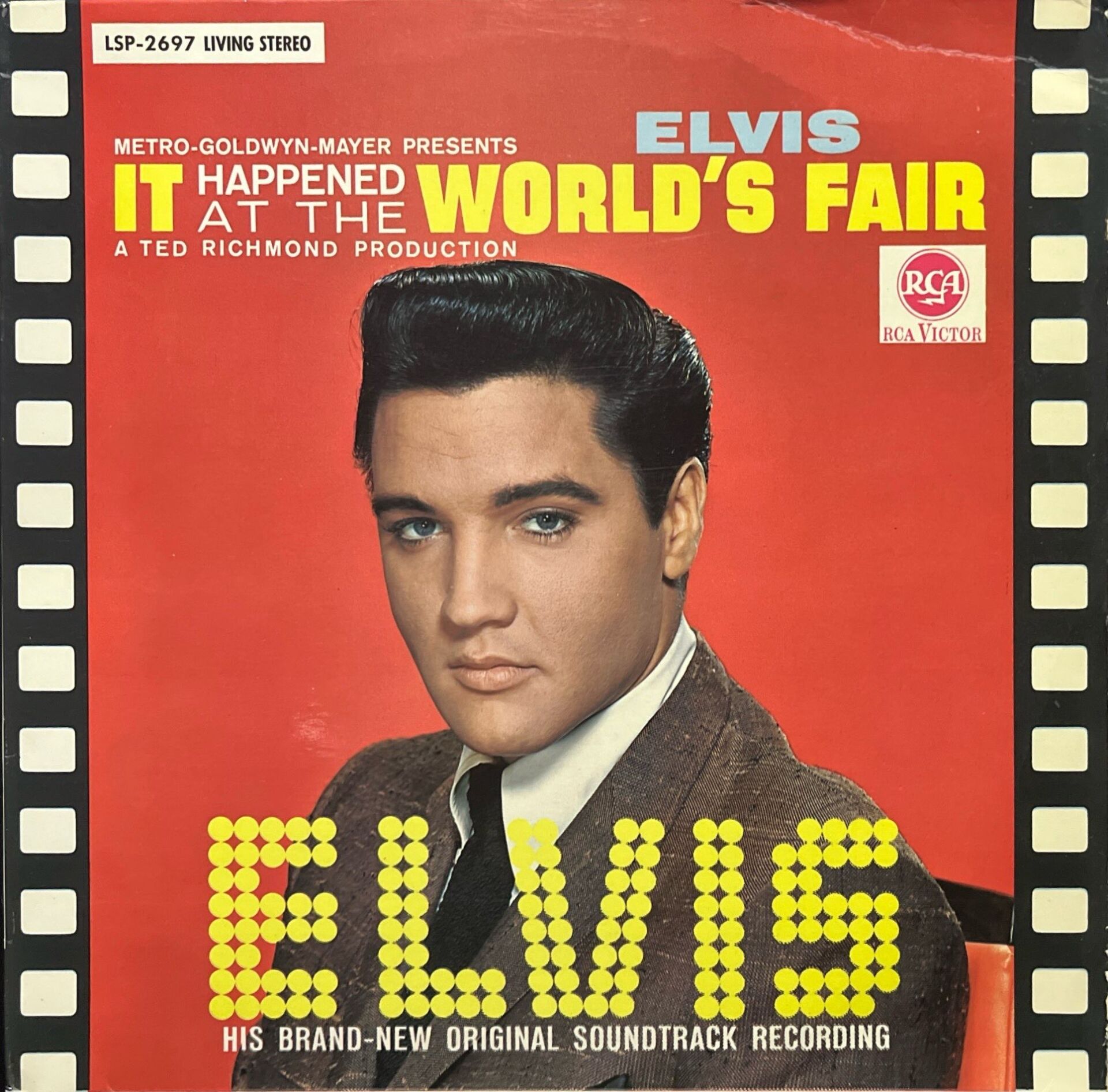 Elvis Presley It Happened At The World's Fair LP Plak