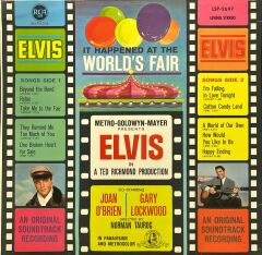 Elvis Presley It Happened At The World's Fair LP Plak