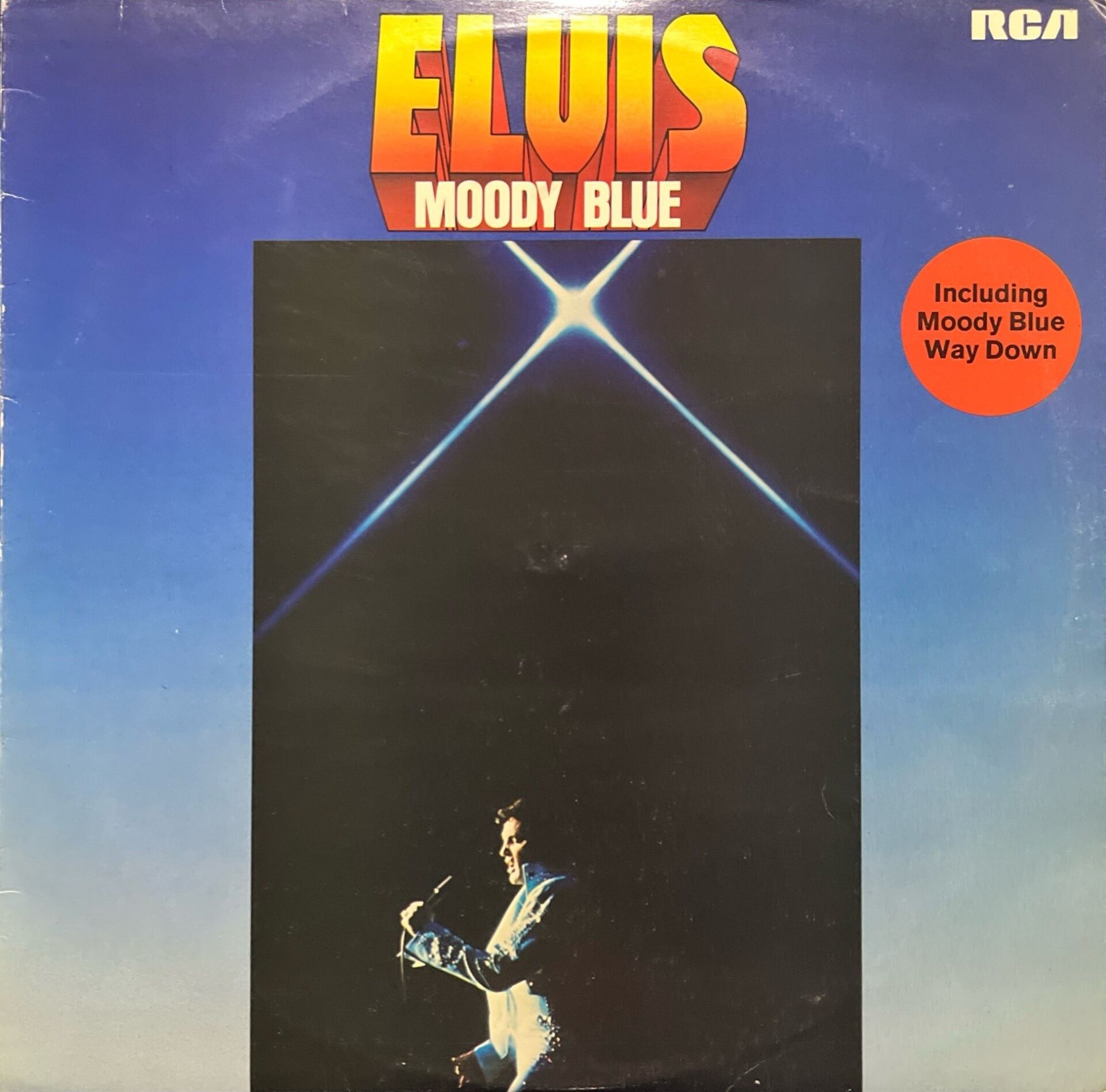 Elvis Presley Moody Blue LP Plak