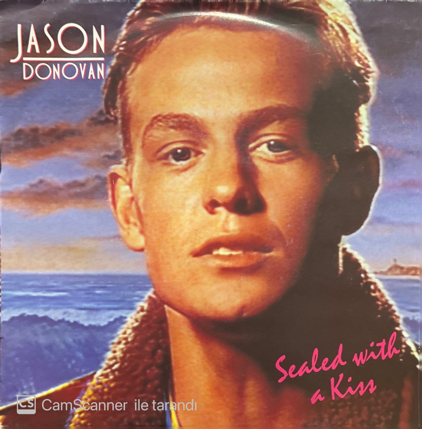 Jason Donovan Sealed With A Kiss 45lik Plak