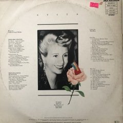 Evita An Opera Based On The Life Story Of Eva Peron Çift LP Plak