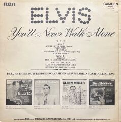 Elvis Presley You'll Never Walk Alone LP Plak
