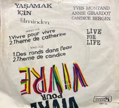 Yaşamak İçin Filminden Yves Montand 45lik Plak