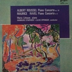 Albert Roussel Piano Concerto Op.36 LP Plak