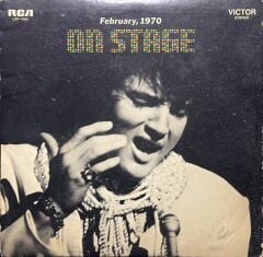 Elvis Presley On Stage (February, 1970) LP Plak
