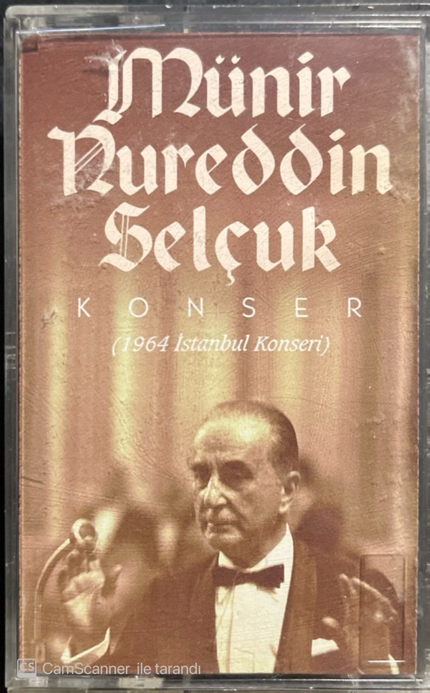 Münir Nureddin Selçuk Konser 1964 İstanbul Konseri Kaset