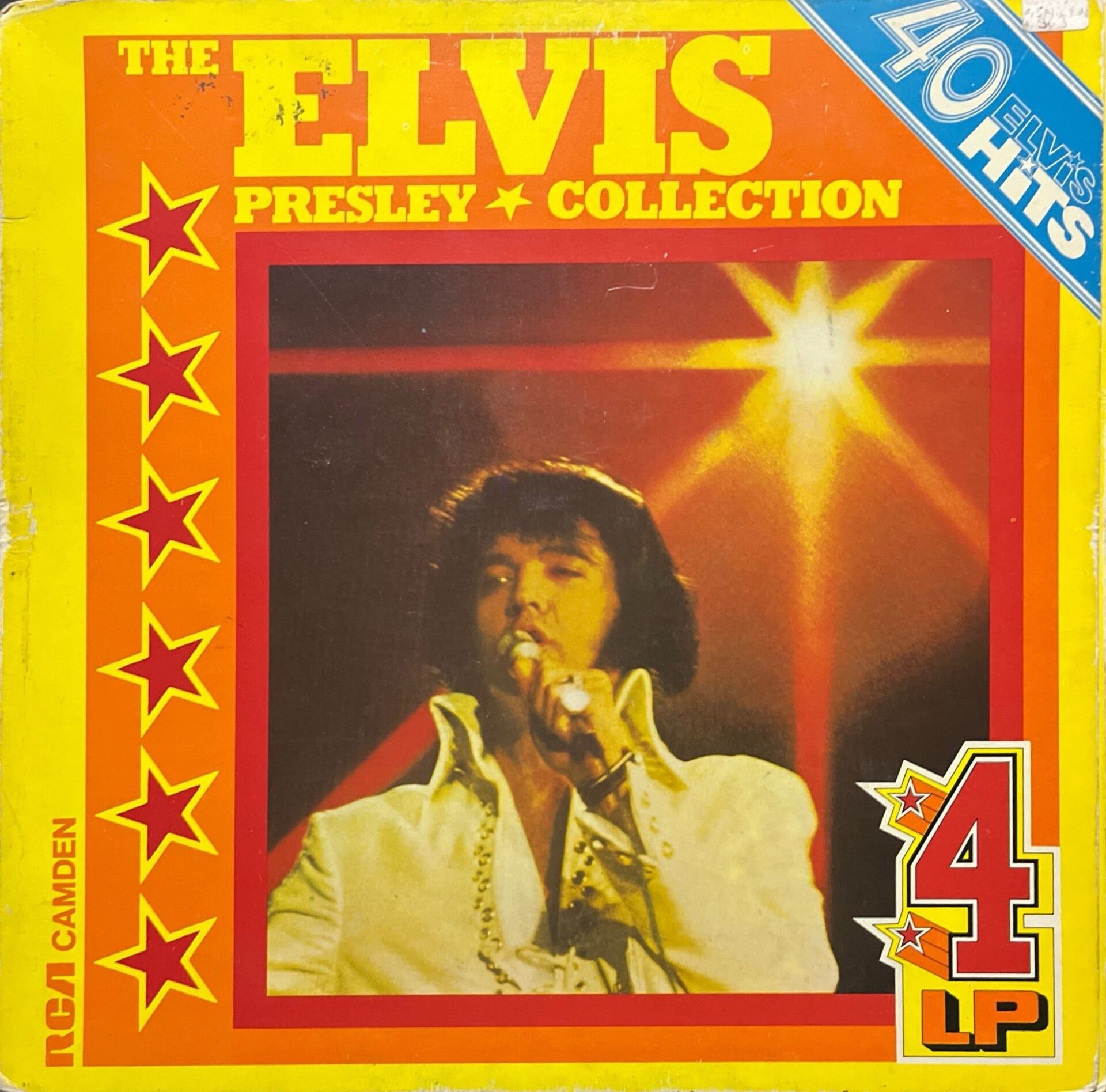 Elvis Presley The Elvis Presley Collection 40 Elvis Hits 4 Lp Box Set LP Plak