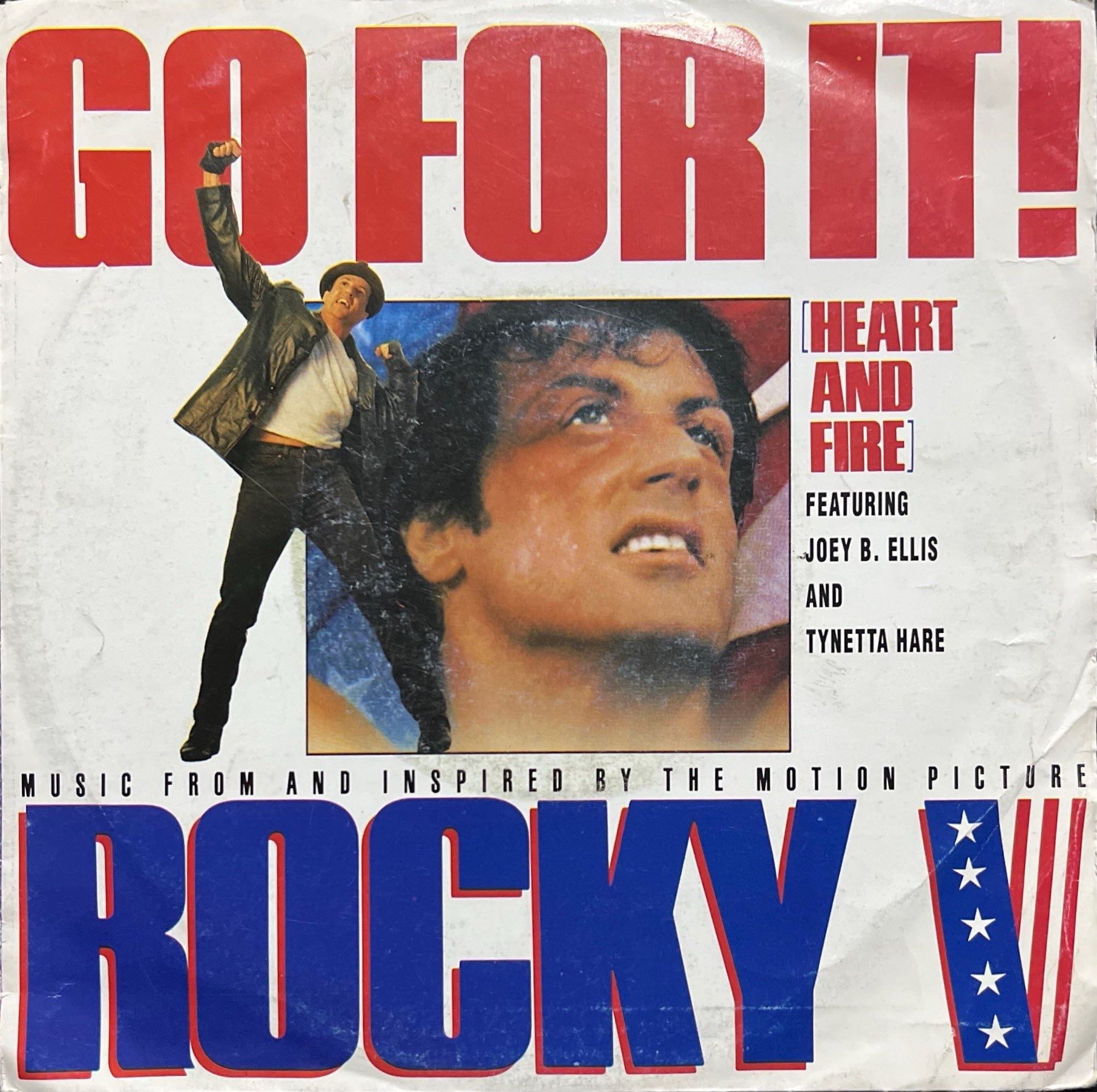 Rocky V Go For It (Hearth And Fire) 45lik Plak