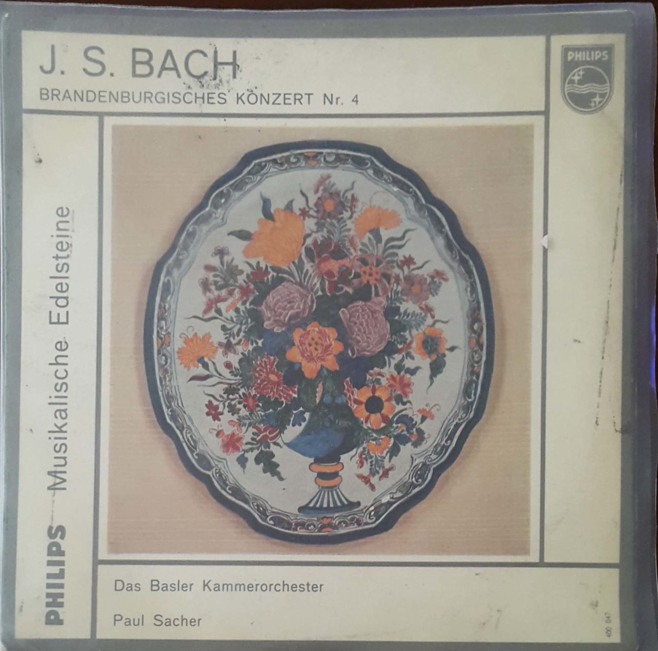 J. S. Bach Brandenburgisches Konzert Nr.4 45lik Plak