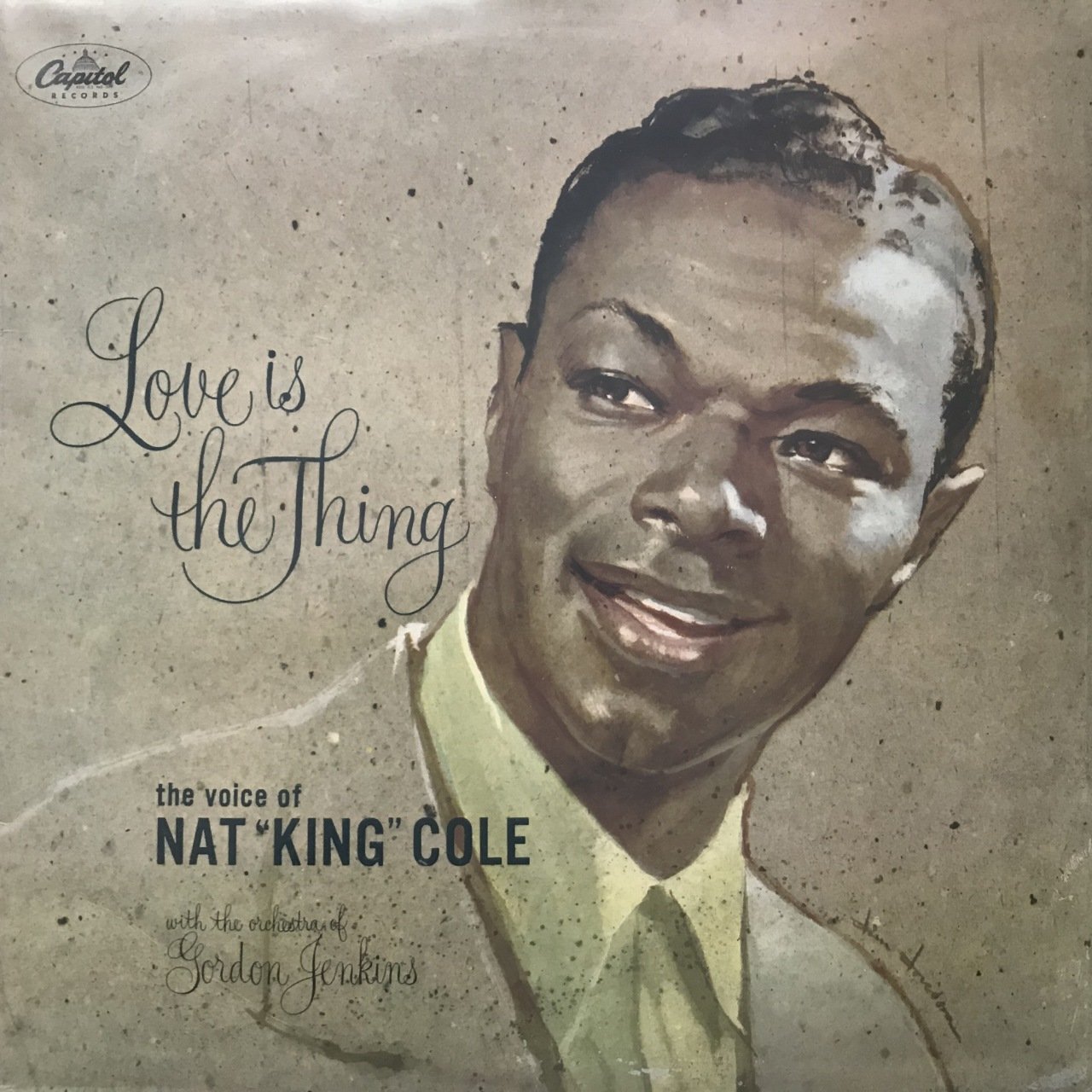 Nat King Cole Love s The Thing LP Plak