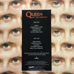 Queen The Miracle LP Plak