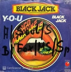 Black Jack Y-O-U 45lik Plak