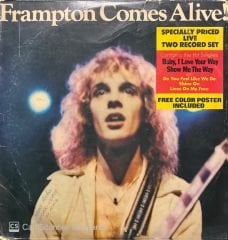 Peter Frampton Comes Alive Double LP Plak