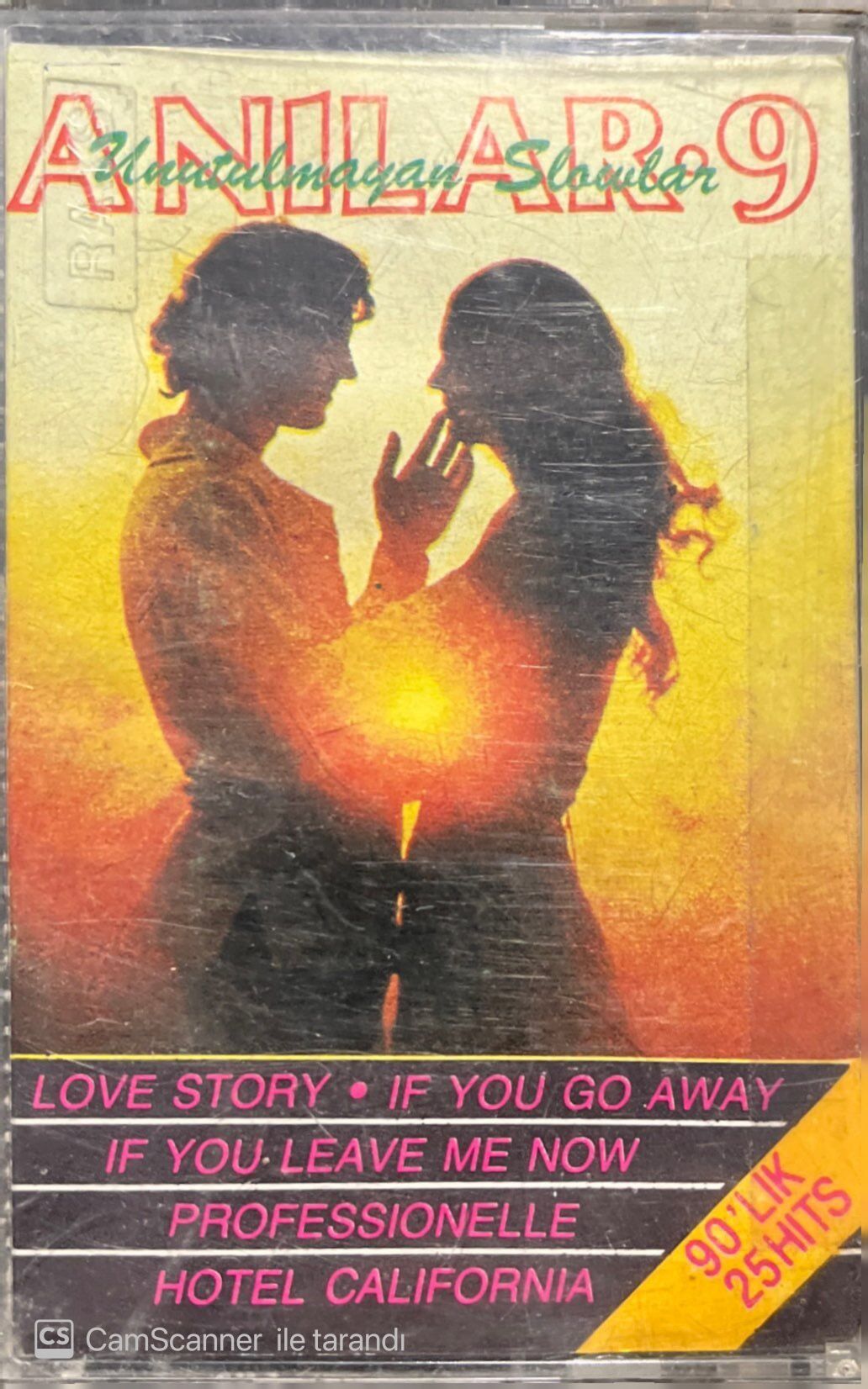 Anılar 9 Unutulmayan Slowlar Kaset