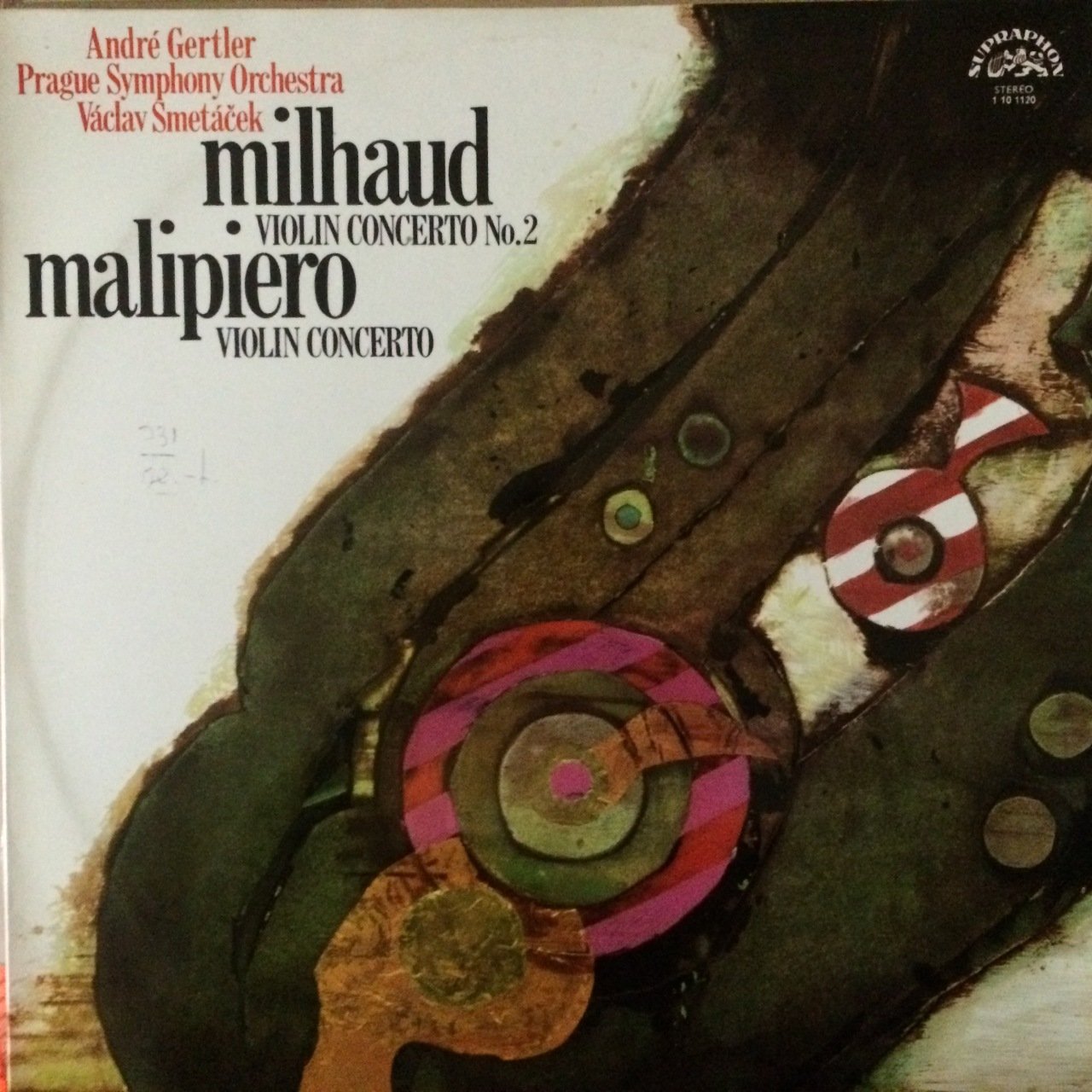 Darius Milhaud Concerto No.2 LP Plak