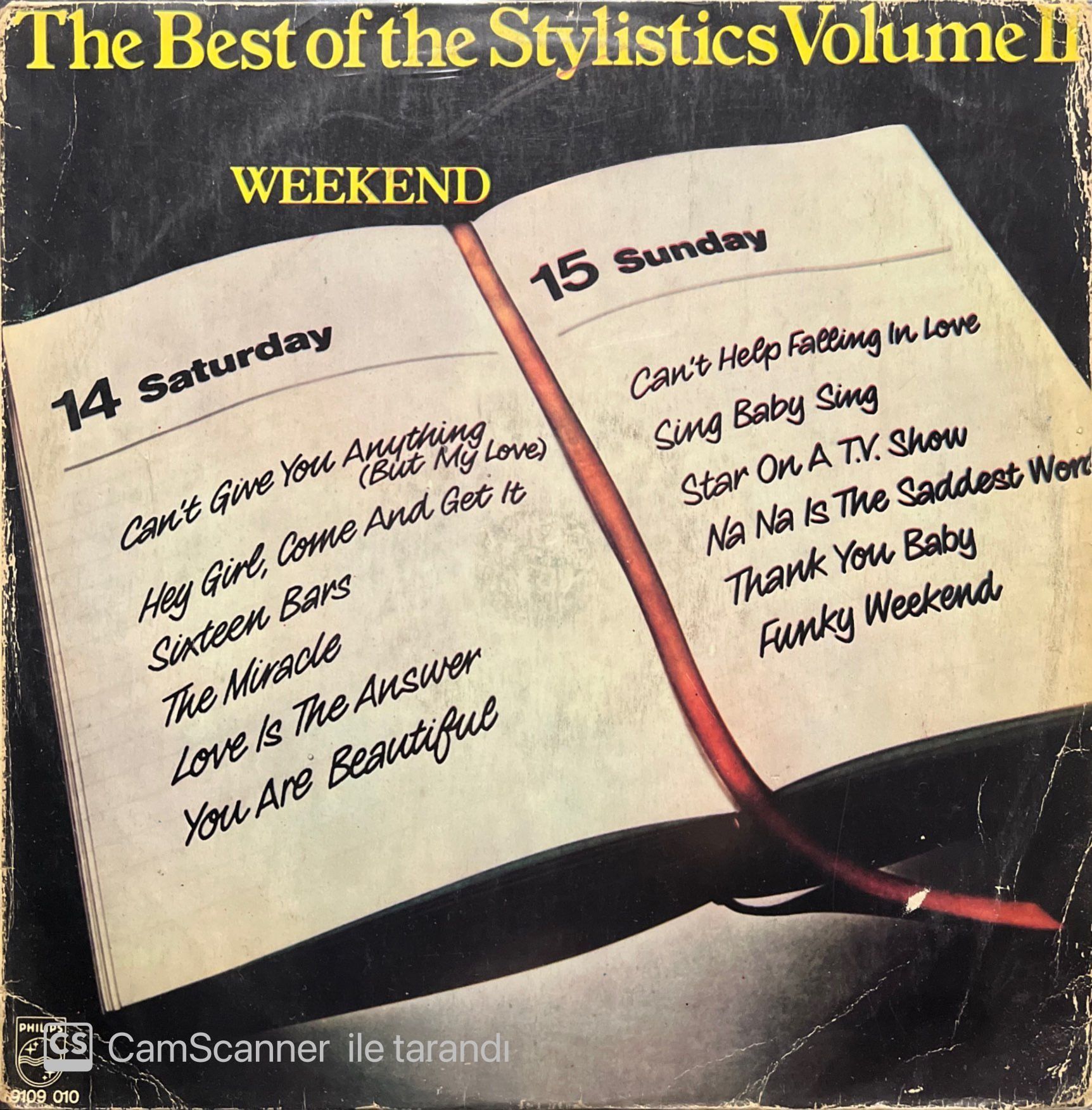 The Best Of The Stylistics Vol.2 LP Plak
