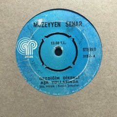 Müzeyyen Senar Gezdiğim Dikenli Aşk Yollarında 45lik plak