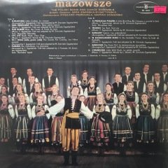 Mazowsze The Polish Song And Dance Ensemble LP Plak