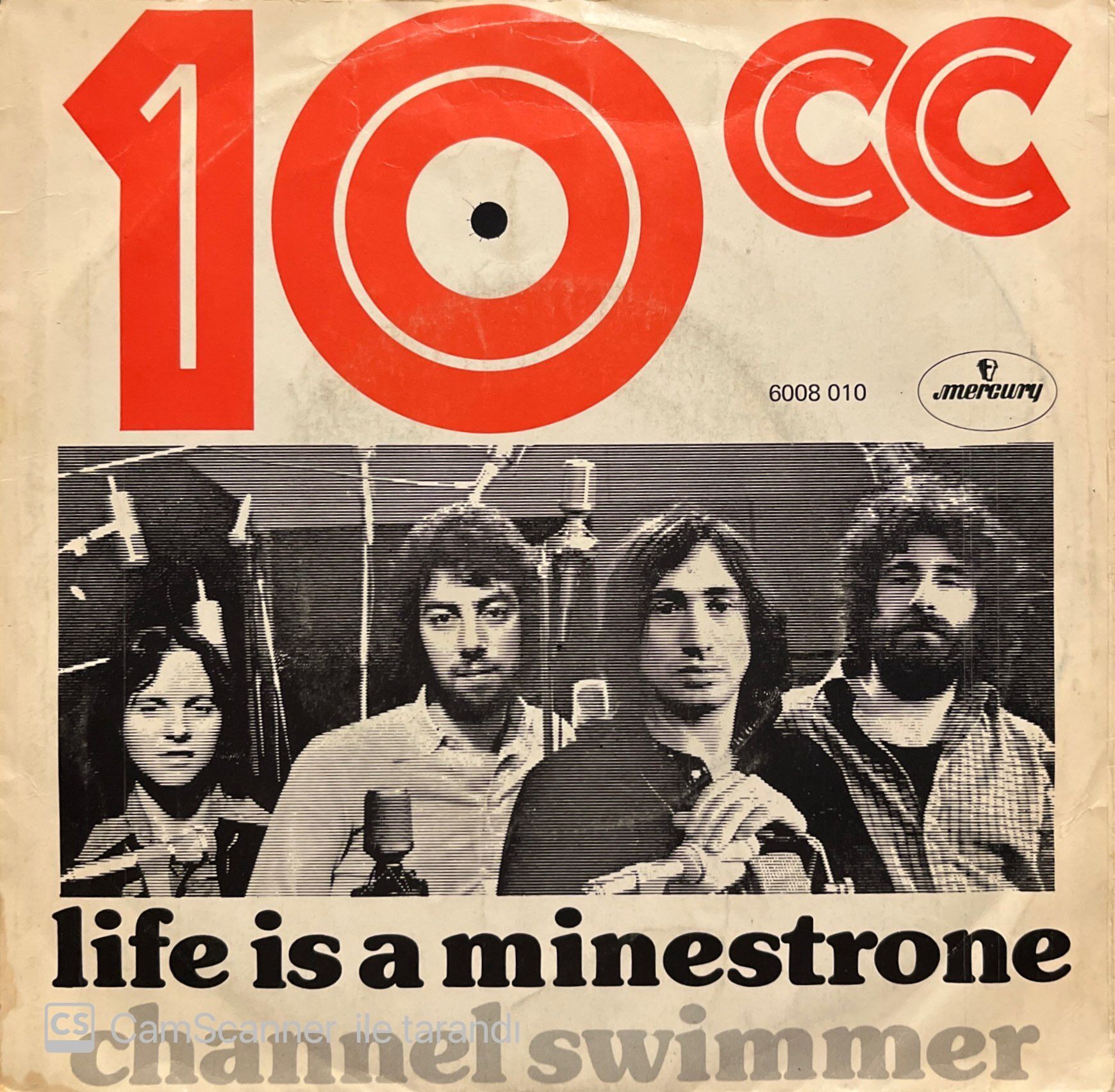 10CC Life Is A Minestrone 45lik Plak
