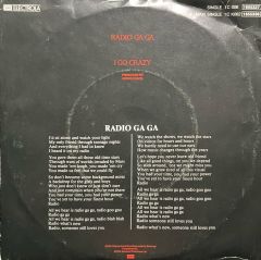 Queen Radio Ga Ga 45lik Plak