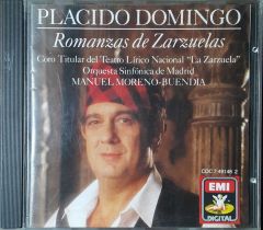 Placido Domingo Romanzas De Zarzuelas CD