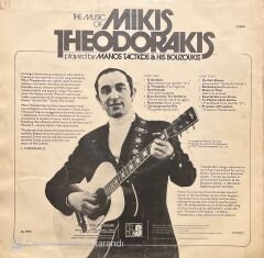 The Music Of Mikis Thedorakis Theme From 'Z' Zorba's Dance LP Plak