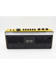Crownwell Kasetçalar Bluetooth'lu Nostaljik Kasetçalar ve Radyo Sarı Renk