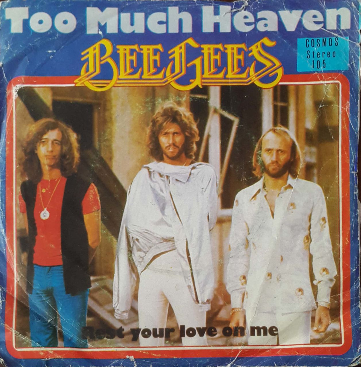 Bee Gees Too Much Heaven 45lik Plak