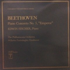 Beethoven Piano Concerto No5 LP Plak