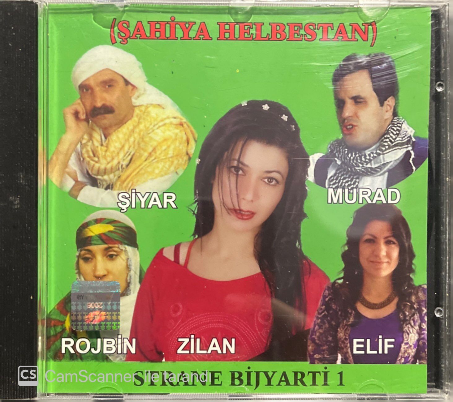 Şahiya Helbestan Strane Bijyarti 1 Kürtçe CD
